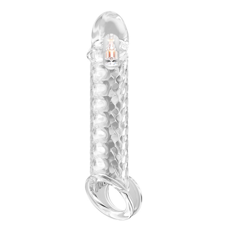 ExtendMyDick Gaine pénienne vibrante Mystic Snake 15 x 4cm